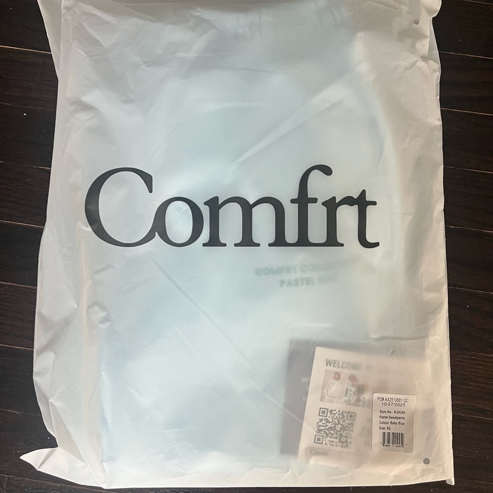 Comfrt Pastel Baby Blue Sweatpants